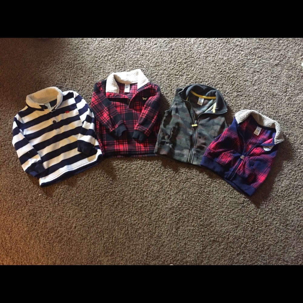 Carter’s fleece tops